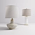 Modern Table Lamps: Uttermost 27083, 27311 3D model small image 2