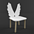 "Angel" MAVI WOOD Highchair 3D model small image 1