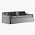 Elegant Belgian Classic Sofa - Comfortable European Style 3D model small image 3