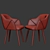 Elegant Creggan Dining Chair 3D model small image 3
