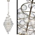 Wanderlust Crystal Chandelier 3D model small image 1