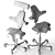 HAG Capisco: Dynamic Office Chair 3D model small image 3