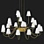 Elegant Imperial Chandelier - 21 3D model small image 1