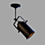 Streamline Pendant Searchlight 3D model small image 1