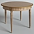 Elegant Neoclassic Table | 95,650 Polygons 3D model small image 1