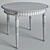 Elegant Neoclassic Table | 95,650 Polygons 3D model small image 2