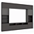 Sleek TV Organizer 3D model small image 1