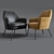 Elegant Celine Armchair: Stylish Design for Comfort 3D model small image 2