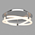 OM Ceiling Lamp: Mantra LINE 6609 3D model small image 1