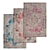 Versatile Carpets Set: High-Quality Textures for Close and Distant Shots 3D model small image 1