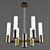 Elegant Infinity Chandelier: ILFARY Factory 3D model small image 1