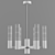 Elegant Infinity Chandelier: ILFARY Factory 3D model small image 3