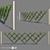 Fruitful Screen Trellis | Pear Pleached 3D model small image 1