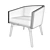 Lolyta Due Chairs: Elegant and Functional 3D model small image 3