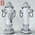 3D Realistic Fire Hydrant Model 3D model small image 2