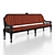 Grand Theater Bench 3D model small image 1