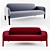 Join Low Sofa: Elegant and Versatile 3D model small image 1