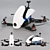 Storm SRD280 V5 Racing Drone 3D model small image 1