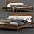 Modern Ethnicraft Air Bed Set 3D model small image 1