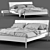 Modern Ethnicraft Air Bed Set 3D model small image 3