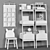 Kids Furniture and Toy Set 3D model small image 3