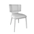 Enne Violet Accent Chair 3D model small image 3