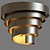 Elegant Chiffonade Pendant Light 3D model small image 1