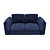 Elegant Sofa Bed MOOM 3D model small image 2