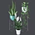 Tropical Harmony: Indoor Plant Collection 3D model small image 1