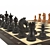 Classic Chess Set: Detailed 3D Pieces 3D model small image 2