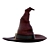 Mystic Witch Hat: Hauntingly Exquisite! 3D model small image 2