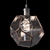 Stained Glass Chandelier: Dodecahedron 3D model small image 1