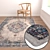 Luxury Carpet Set for Stunning Interiors 3D model small image 2