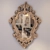 Elegant Vintage Wall Mirror 3D model small image 1