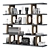 Elegant Dalida Bookshelf 3D model small image 1