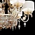 Elegant Rosemery 6-Light Chandelier 3D model small image 2