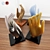 Eco-Friendly Hand Figurine Plates 3D model small image 1
