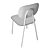 Elegant TATA Chair: 43cm Width, 86cm Height 3D model small image 3