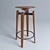 Elegant Swivel Stool by B&T 3D model small image 1