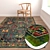 Premium Carpet Set: High-Quality Textures 3D model small image 2