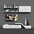 Title: Modern TV Zone: Functional Harmony 3D model small image 1