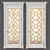 Elegant Heritage Doors 3D model small image 1