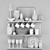 Premium Kitchen Essentials Set - Complete Your Dream Kitchen 3D model small image 3