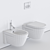 Sleek Starck 2 Wall-hung WC/Bidet 3D model small image 3