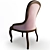 Elegant Enigma Classic Chair 3D model small image 3