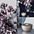 Elegant Magnolia Decor Set 3D model small image 2