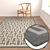 High-Quality Carpets Set 3D model small image 2