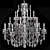 Sparkling Schonbek 1718-23 Chandelier 3D model small image 3