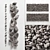 Brown Rock Stone: High-Quality 3D Texture Set 3D model small image 2
