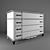 Elegant "Estel" Chest - Exquisite Storage Solution 3D model small image 2